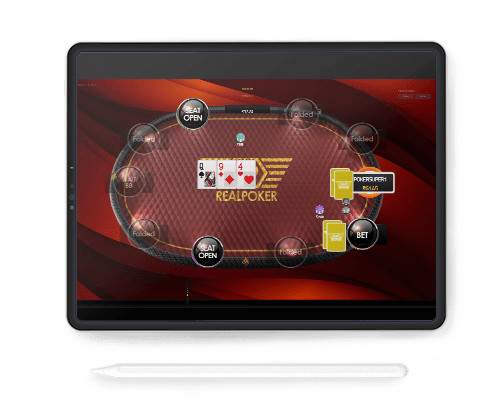 Poker games at real poker app