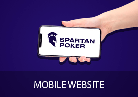 Spartan Poker mobile website