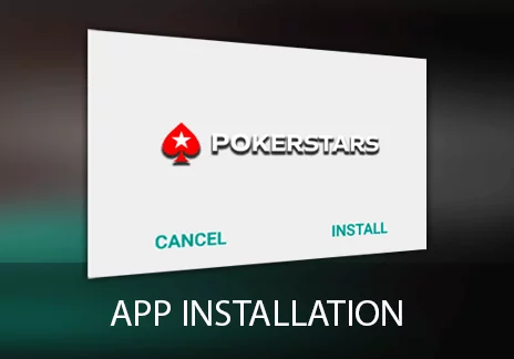 PokerStars app installation