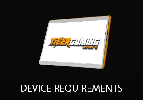 TigerGaming requirements for mobile devices