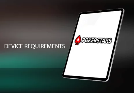 PokerStars requirements for mobile devices