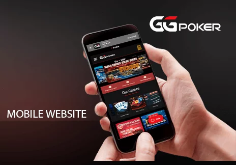 GGPoker mobile website