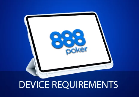 888poker Requirements for mobile devices