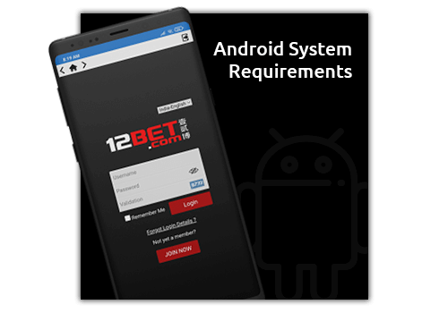 12bet android system requirements