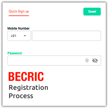 becric registration process