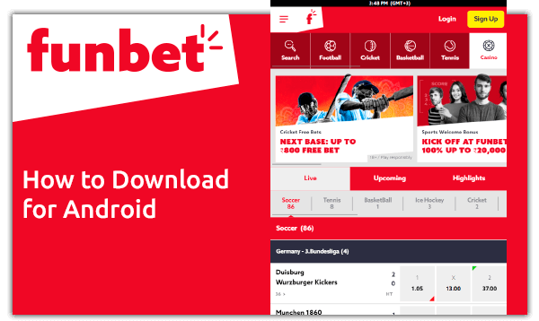 How to download funbet app for android