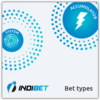 indibet accumulator and system bet types