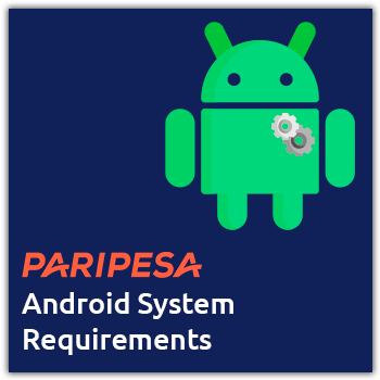 paripesa android system requirements