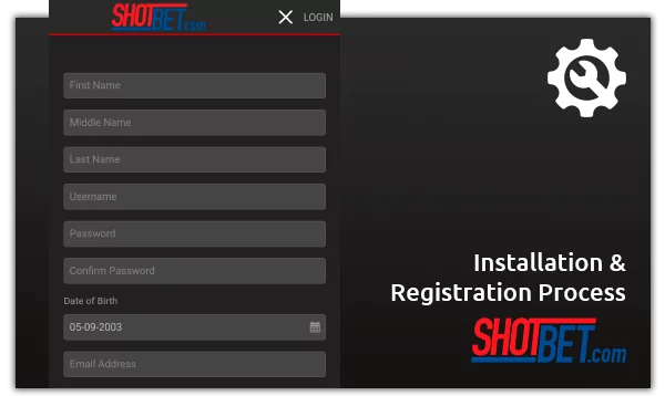 shotbet installation & registration process