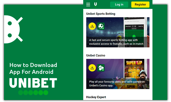 How to download unibet for android