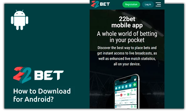 How to download a 22bet apk for android? (text + instruction)