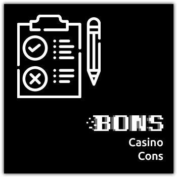 Casino Cons