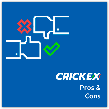 crickex pros and cons