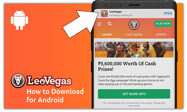 How to download a leovegas apk for android?