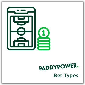 PaddyPower app Bet types