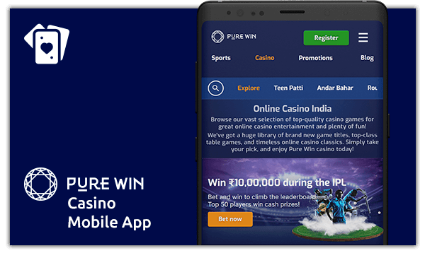 pure casino casino app