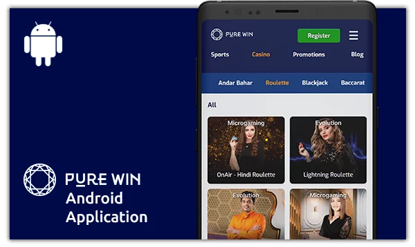 How to download a Pure casino apk for Android
