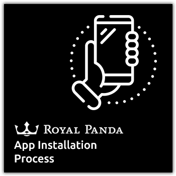 Royal Panda app installation process