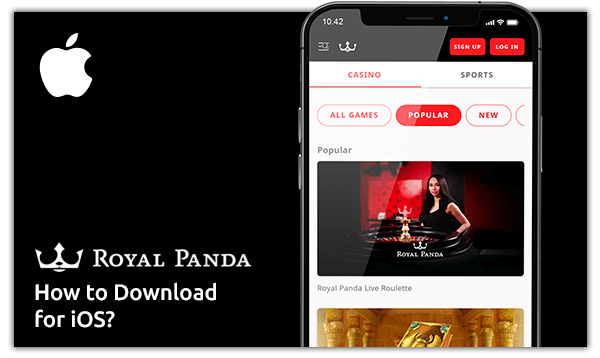 Royal Panda app for iOs - Ipad, and iPhone
