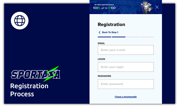 sportaza registration