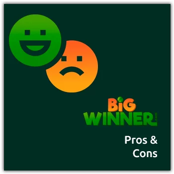 Big Winner Pros and Cons