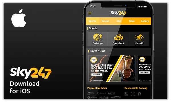 Download sky247 for iOS