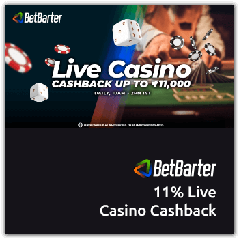11 live casino cashback