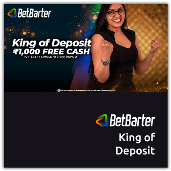 betbarter king of deposit bonus