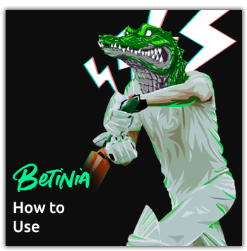 how to use betinia