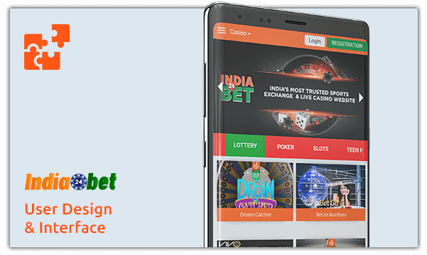 india24bet user design and interface