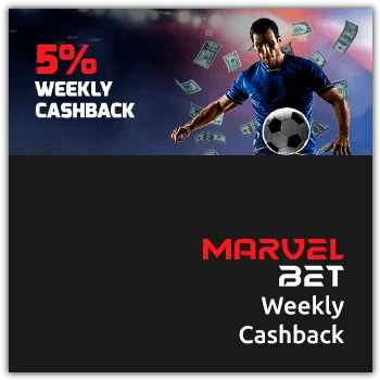 5% weekly cashback