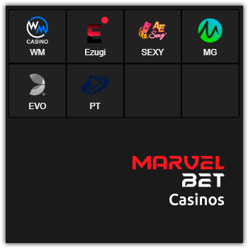 marvelbet casinos section