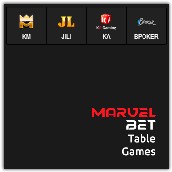 marvelbet table games section