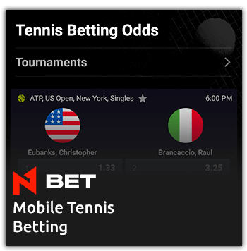n1bet mobile tennis betting
