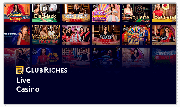 club riches live casino