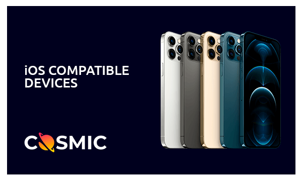 List of compatible iOS Devices for Cosmicslot app