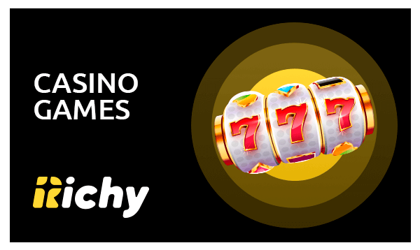 Richy Casino Avaliable Casino Games