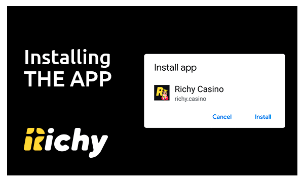 How to Install Richy Casino on Mobile Phone
