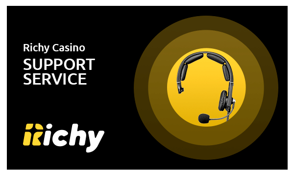 richy casino support service