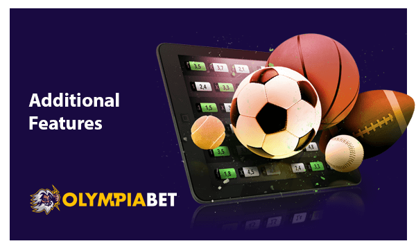 Information about Additional Features in Olympiabet app