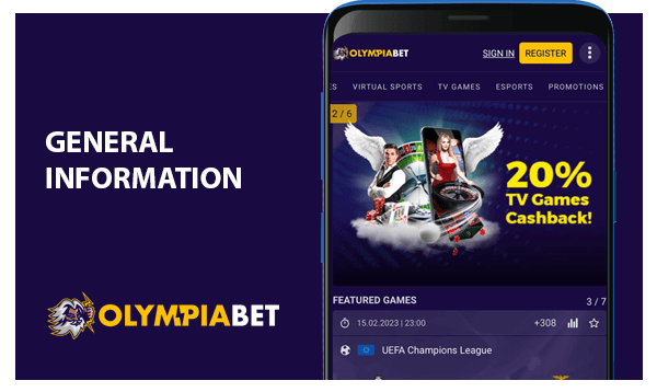 General Information about the Olympiabet App
