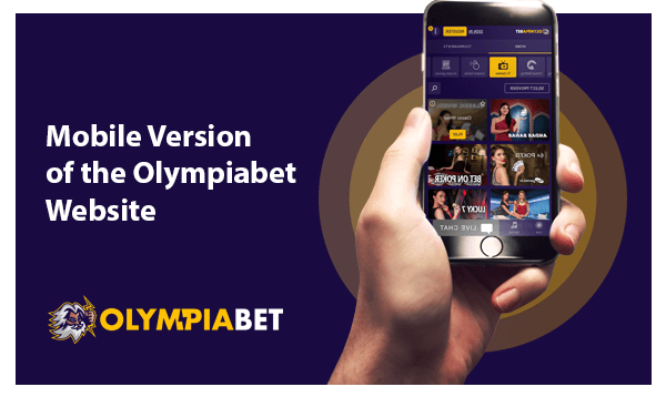 Information about Mobile Version of the Olympiabet Website