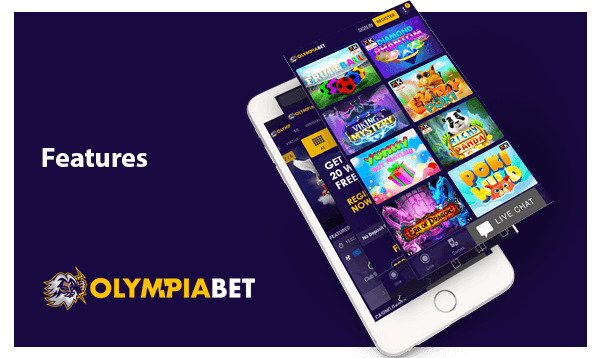 Information about Olympiabet App Features