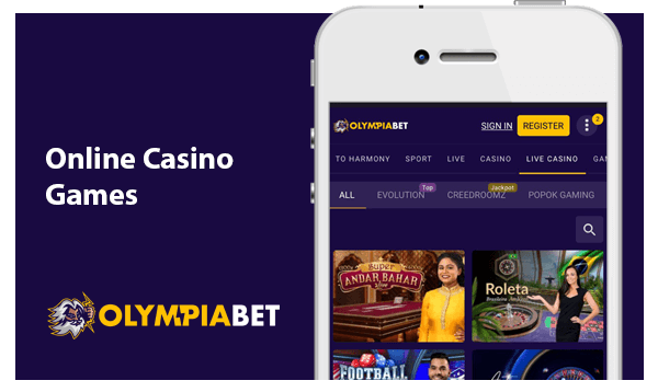 Short Information about Online Casino Games in the Olympia Bet App