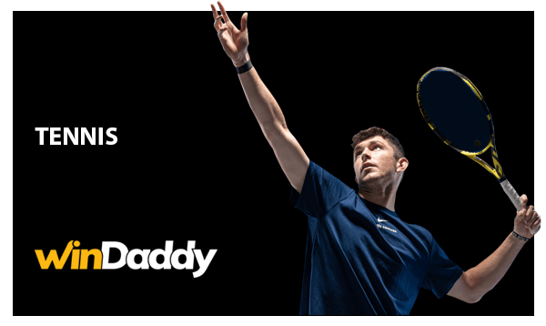 List with various ATP and WTA events at Windaddy App