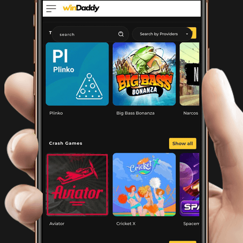 Short text with Information about Windaddy App Casino Game Selection