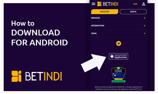 How to download Betindi App for Android