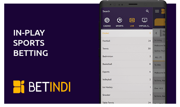 betindi app in-play sports betting