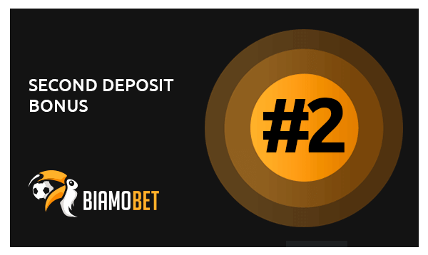 biamobet second deposit bonus