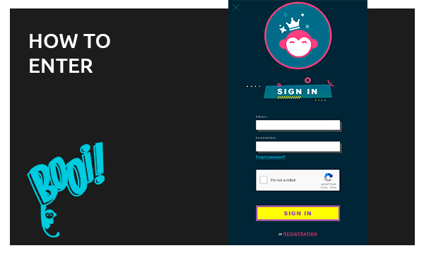 How to sign in at the booi casino app